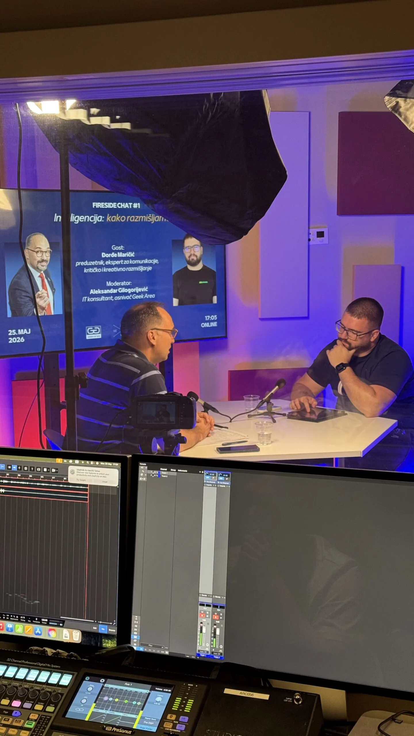 Geek Day 2026 razgovor u ARC podkast studiju